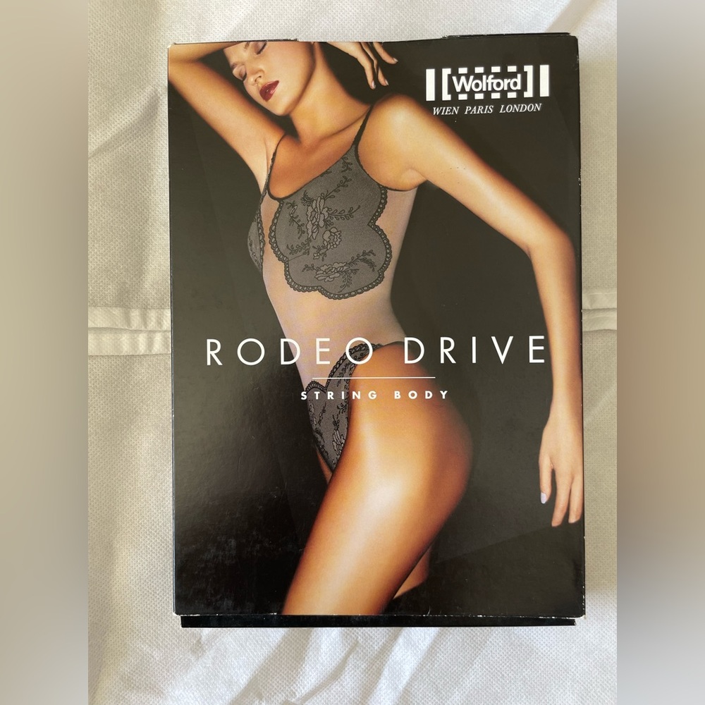 Wolford - Rodeo Drive String Body NUDE/BLACK XS